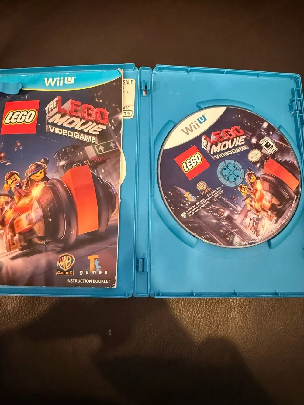 Lego The Lego Movie Videogame Wii U - Blue
